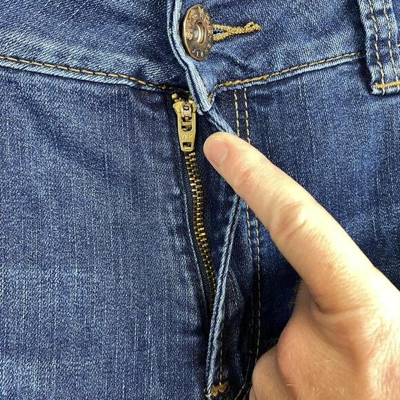 Silver Jeans Suki Surplus Jeans Womens 36x32 Bootcut Stretch‎ Distressed Denim - Picture 7 of 15